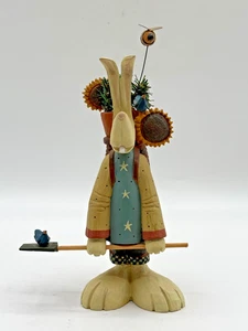 Williraye Studios WW7403A Coyne's & Co. Bunny Rabbit Birds Bee Figurine - Picture 1 of 13
