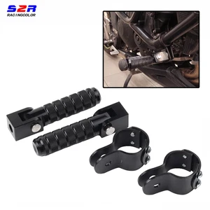 Front Modified Folding Footrests For Triumph Tiger Explorer 1200 1200XC - Picture 1 of 8