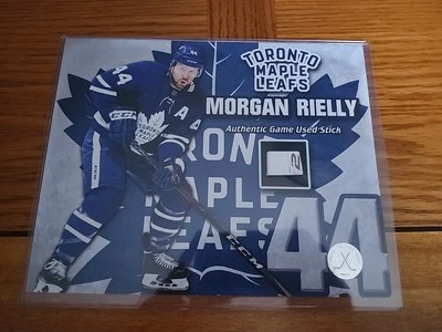 Morgan Rielly Toronto Maple Leafs Juego Usado Imagen en Palo Con Certificado de Autenticidad  Foto 1 de 2