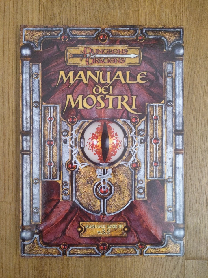 🔱 MANUALE DEI MOSTRI 1 3.5 🔱 Dungeons & Dragons D&D NUOVO In Italiano D20 6503 - Immagine 1 di 4