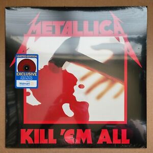 Metallica: Kill 'Em All - Neu 1 LP Jump In The Fire Engine rot Vinyl 