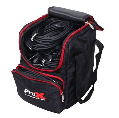 ProX XB-230 MK2 Padded Accessory Utility Black Bag For Lights, Cables & Cameras - Image 1 of 4
