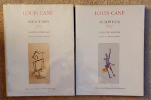 LOUIS CANE SCULPTURES VOL. 1 ,& 2 Galerie Beaubourg - Picture 1 of 1