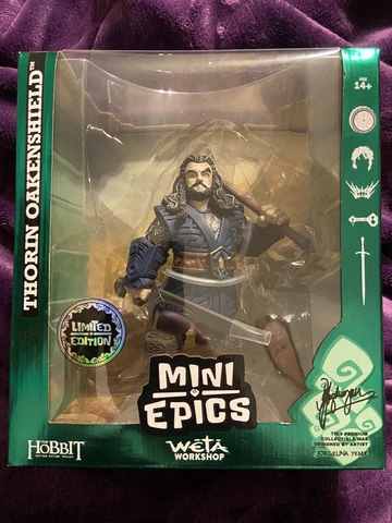 Weta Workshop Thorin Oakenshield LTD Mini Epics - The Hobbit - Lord Of The Rings Cover