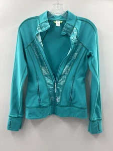 IVIVVA By Lululemon Athletica Girl’s Zip Front Athletic Jacket Green Size 12 - Picture 1 of 8