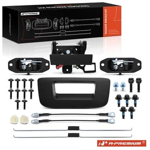 A-Premium Metal Tailgate Hardware Rebuild Kit w/Cable & Rod for Chevrolet GMC - Picture 1 of 11