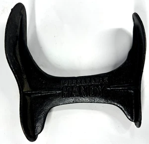 Vintage HANDLICH Gusseisen Metall "unzerbrechlich" 2-seitig tragbar Schuster Schuh Form - Bild 1 von 9