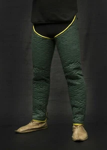 MITTELALTER DICK GEPOLSTERT GRÜNE FARBE GAMBESON LAGGING ARMOR Weihnachtsgeschenk - Bild 1 von 3