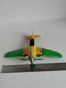 VTG Hubley Kiddie Toy Airplane Folding Wings Lancaster Pennsylvania USA #13978 - Picture 1 of 10