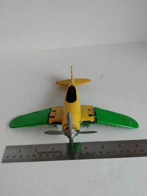 VTG Hubley Kiddie Toy Airplane Folding Wings Lancaster Pennsylvania USA #13978 - Image 1 of 4