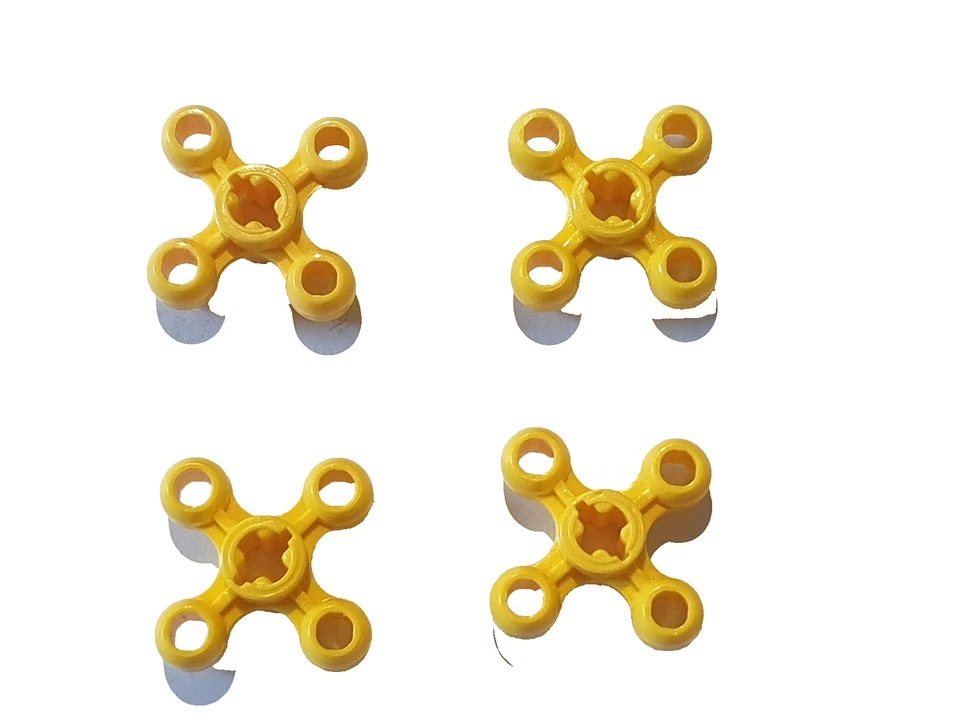 4 x Lego Technic Kugelzahnrad 4 Zähne #32072 Gelb - Bild 1 von 1