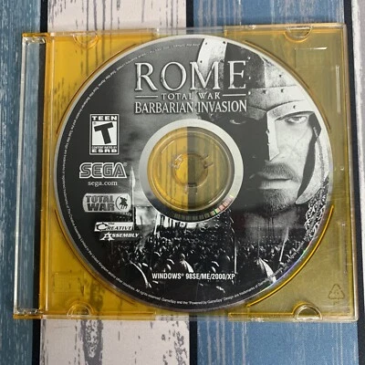 Rome Total War Barbarian Invasion, Sega, Creative Assembly, Disc Only - Image 1 of 4