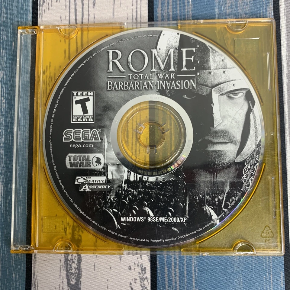 Rome Total War Barbarian Invasion, Sega, Creative Assembly, Disc Only - Image 1 of 4