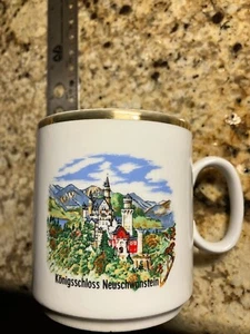 KONIGSSCHLOSS NEUSCHWANSTEIN ~ Mug Cup 3.25” vintage - Picture 1 of 4