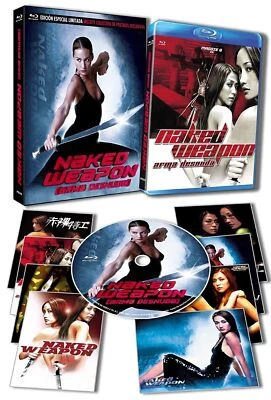 NAKED WEAPON (2002) Blu-Ray Limited Edition NEW (Spanish Package/English Audio) - Imagem 1 de 3