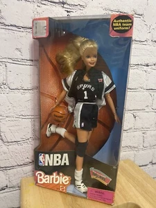 Unopened Vintage Mattel 1998 San Antonio Spurs Barbie Authentic - NBA Licensed - Picture 1 of 10