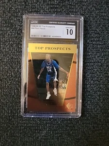 1998-99 SP Top Prospects Basketball Paul Pierce #44 - CGC 10! GS49 - Picture 1 of 2