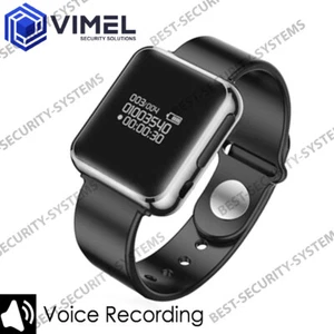 Discrete Watch Listening Voice Recorder Anti-Bullying Device Outdoor Small Mini - Picture 1 of 5