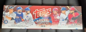 2018 Topps Baseball Complete Set Factory Sealed w/ Pack Ohtani & Acuna RC MINT - Picture 1 of 3