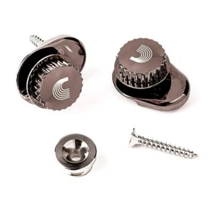 D'Addario Universal NS Guitar Strap Lock System, Nickel, PW-SLS-02 - Picture 1 of 2