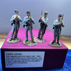 JOHN JENKINS CS5V-1415D Civil War First Battle Of Manassas Shenandoah 4 Piece - Picture 1 of 3