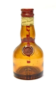Marnier Lapostolle Paris France Brown Liquor Bottle Long Neck Collectibles - Picture 1 of 5