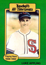 1987 Hygrade All-Time Greats #6 Luke Appling Chicago White Sox HOF
