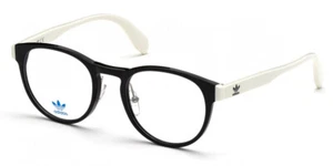 Adidas OR5001-H A01 Black Round Plastic Optical Eyeglasses Frame 51-21-145 OR RX - Picture 1 of 3