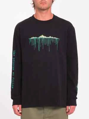 Volcom Iguchi Longshirt gr.M (schwarz) - Bild 1 von 4