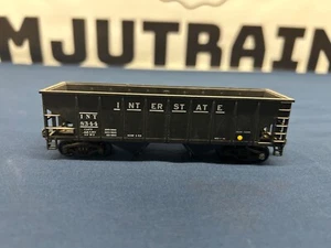 Con-Cor HO Interstate #8344 2-Bay Ribbed Hopper Car NO BOX - Picture 1 of 4