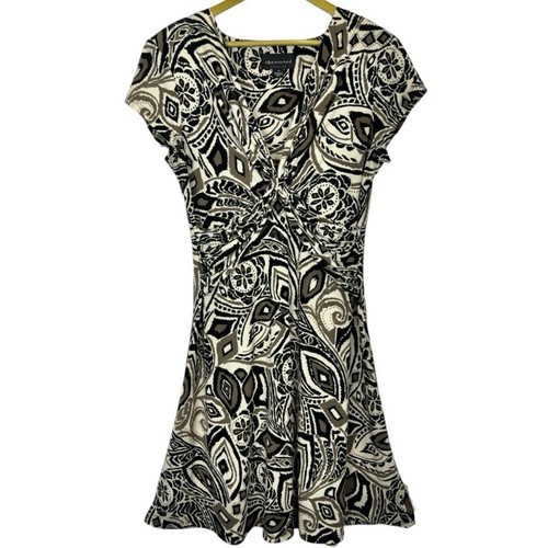 VETEMENTS Abito midi babydoll Connected taglia 14 manica corta scollo a V fata grunge boho Y2K