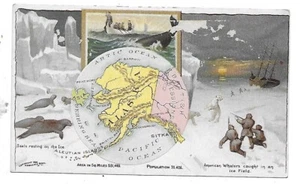 Arbuckle Bros. Coffee Victorian Trade Card - Alaska-#71 - Picture 1 of 2