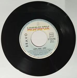 BRAVO -LADY, LADY / DIME POR QUE- SPANISH 7" SINGLE, PAPER SLEEVE, EUROPOP - Picture 1 of 3