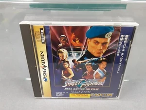 SEGA SATURN Street Fighter The Movie JAPANESE VERSION BOXED T-1201G - Picture 1 of 4