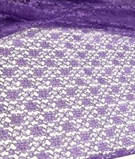 Light Weight Floral Raschel Lace Fabric- 60" Wide By the Yard