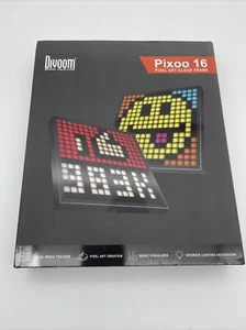 Divoom Pixoo 16 Pixel Art Cloud Frame Tested Working - Picture 1 of 5