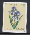 AUSTRIA Iris Germanica MNH stamp