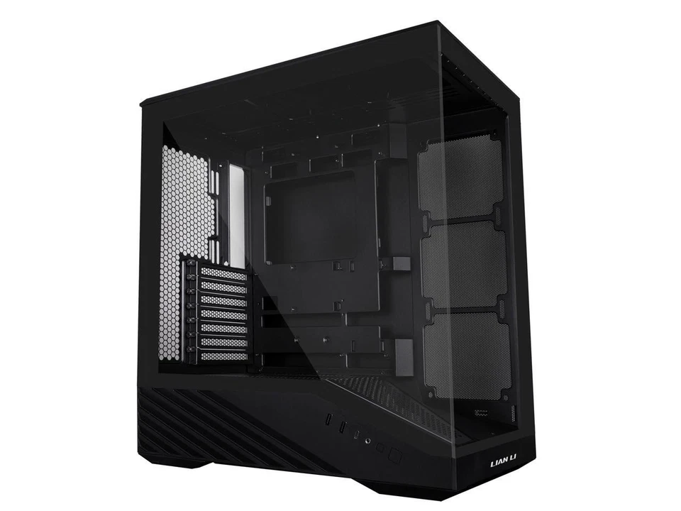 Lian Li V100 ATX Mid-Tower PC Case, LED RGB Strip, Display Platform Design with - Image 1 of 4
