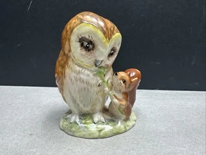 Vintage 1963 Beatrix Potter OLD MR. BROWN Beswick England Porzellan Figur - Bild 1 von 7
