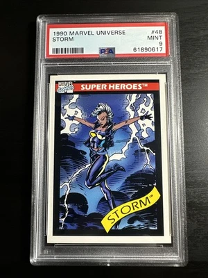 1990 Impel Marvel Universe Series 1 - Storm #48 - PSA 9 (JC002) - Image 1 of 2