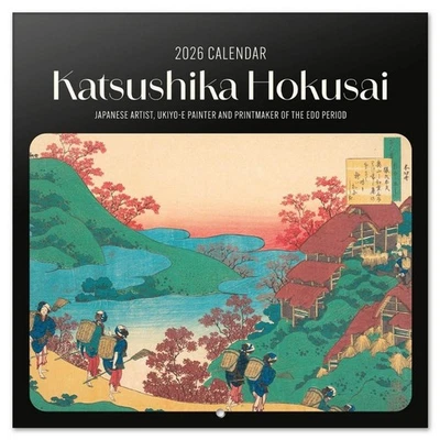 Calendrier mural Erik, Katsushika Hokusai 30x30cm (2026) - Photo 1/4