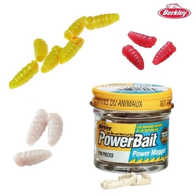 BERKLEY POWERBAIT MAGGOT Maden Imitation Köder Gummi 110 Stk - Bild 1 von 2