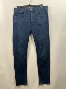 Rag & Bone New York Slim Fit 2 Jeans Men’s Size 36x33 Bayview Blue Button Fly - Picture 1 of 13