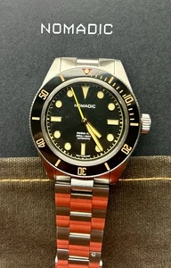 Nomadic Classic Black and Gold Marai 401 Automatic Dive watch - Picture 1 of 3