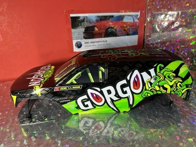 Arrma Gorgon Green Yellow Body Shell Lid Factory Painted Decaled ARA402349 - Image 1 of 4