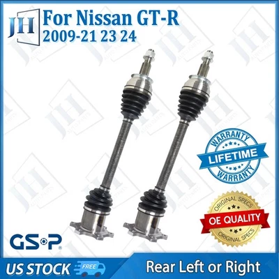 Juego de ejes de eje CV trasero izquierdo derecho OE para Nissan GT-R V6 2009-21 23 24 3,8 L Foto 1 de 4