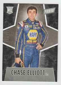 CHASE ELLIOTT 2016 Panini Black Friday Rookie Card #75 SP RC #055/399 Rare Find - Bild 1 von 2
