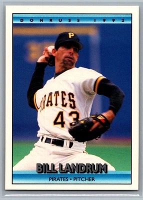1992 Donruss #221 Bill Landrum - Image 1 of 2