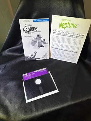 Operation Neptune PC Game IBM Tandy 3.5" 5.25" Discs 1992 - Image 1 of 4