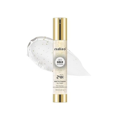 Maliao 24K Gold Gel Matte Finish Oil-Free Primer - Makellose Basis für... - Bild 1 von 4
